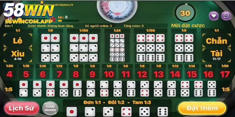 Nhiều cửa để tham gia đặt cược trong game